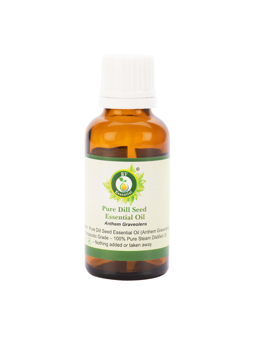 R V Essential Pure Dill Seed Alcohol Free Essential Oil - 30 ml