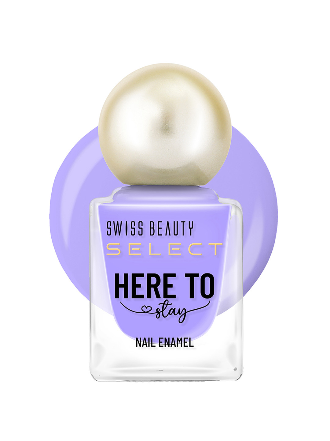 SWISS BEAUTY Here To Stay Waterproof Nail Enamel 12ml -  Lavender Herb 11