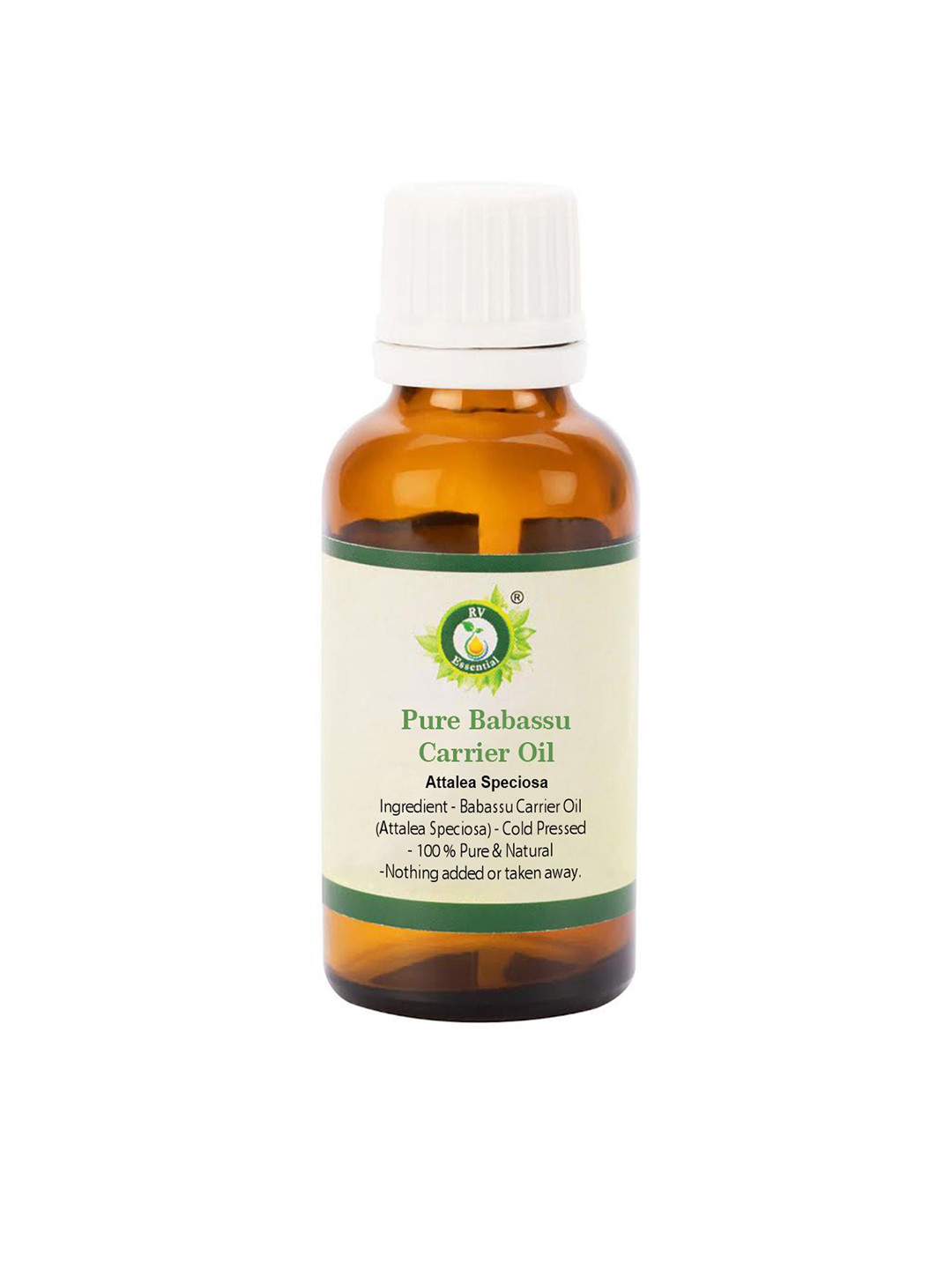 R V Essential Pure Babassu Alcohol Free Carrier Oil - 50 ml