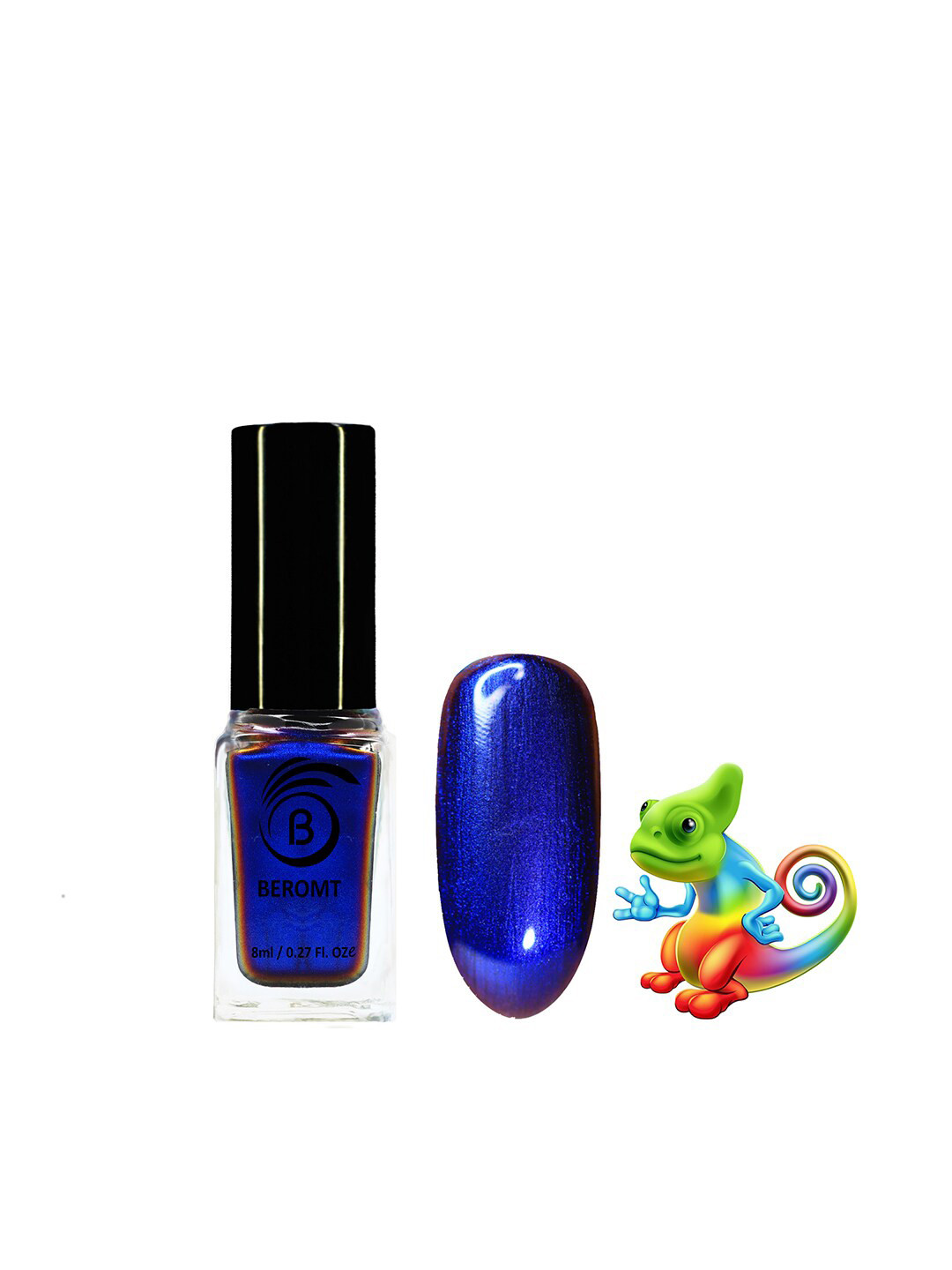 BEROMT Chrome Prismatic Nail Polish 12 ml - Into The Future 6009