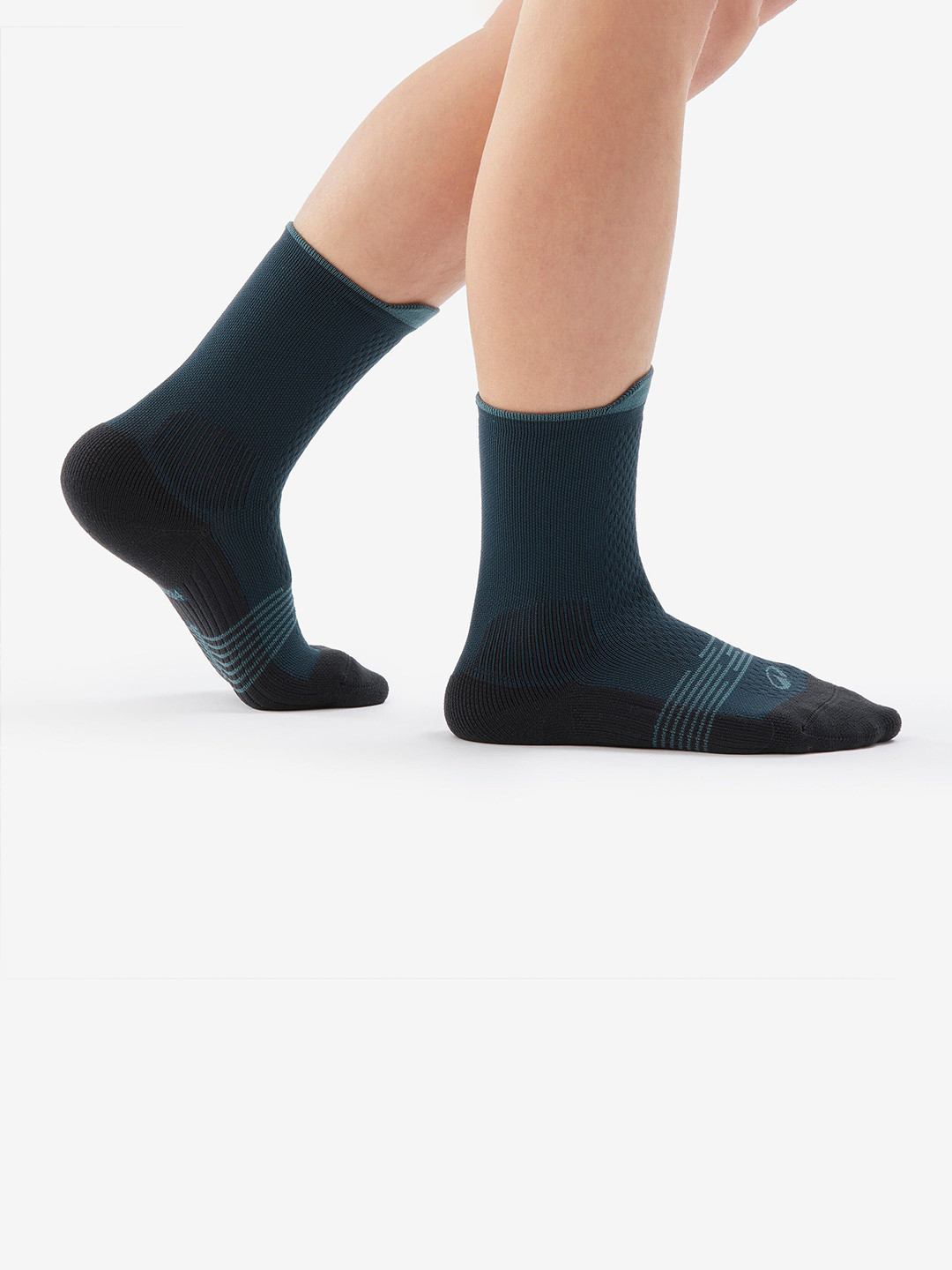 Decathlon QUECHUA Patterned Above Ankle Length Socks
