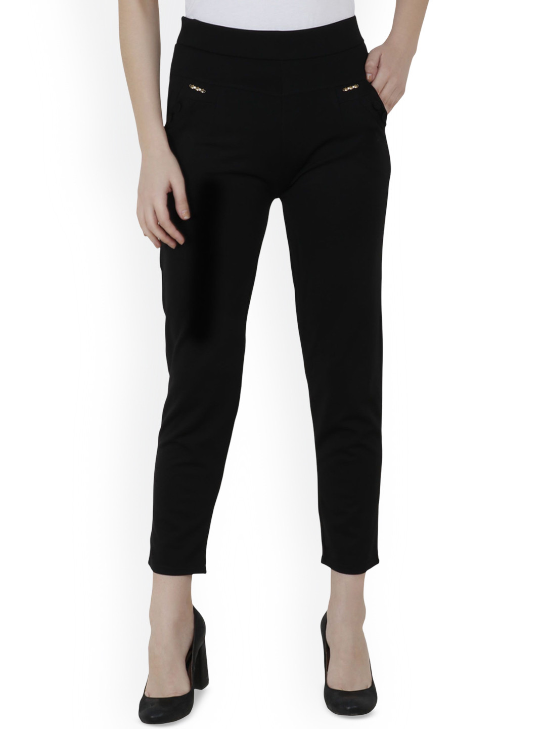 Manra Women High-Rise Trousers