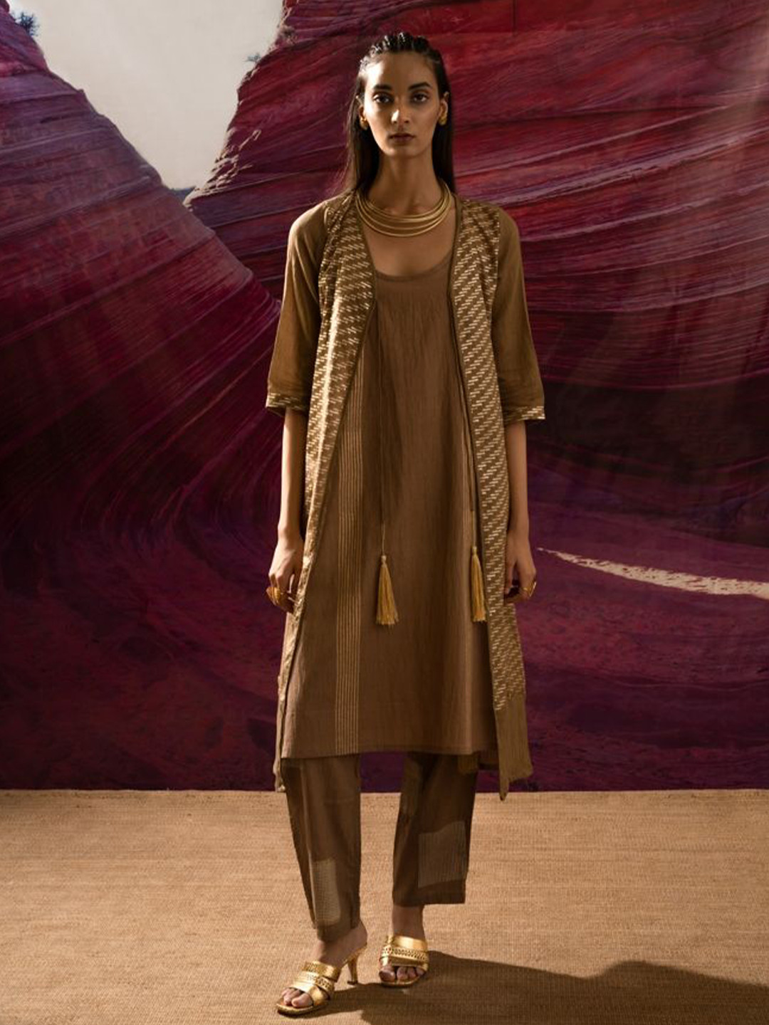 Banana Women Labs A-Line Kurta Sets