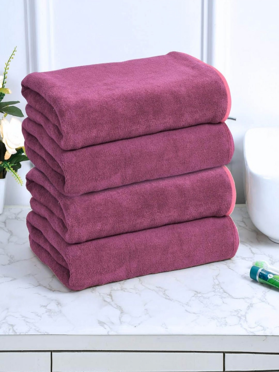 Black gold Violet 4 Other 400 GSM Bath Towel