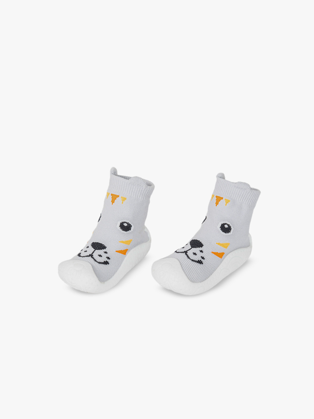 U-grow Unisex Kids Woven Design Slip-On Sneakers