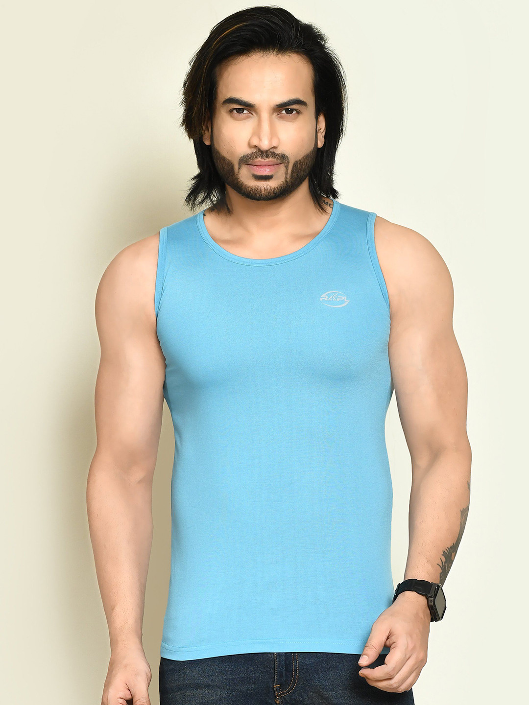 RAPL Gym Vests M_Sd_PS_Sando_Sky_S