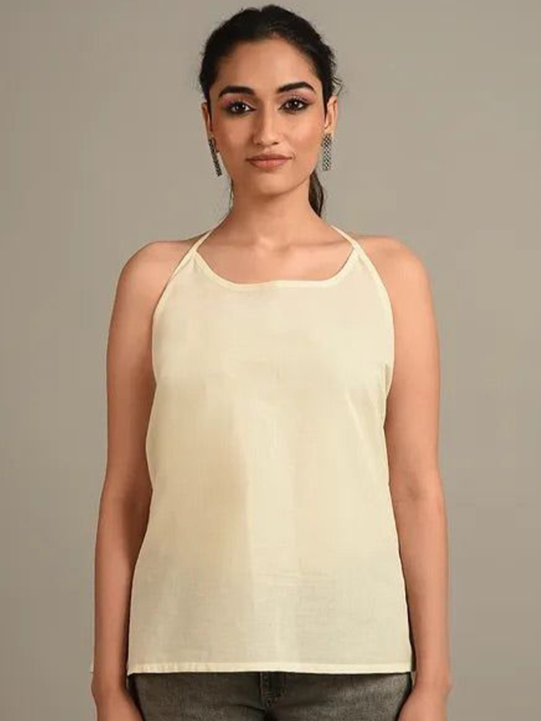 Banana Labs Women Halter Cotton Slip