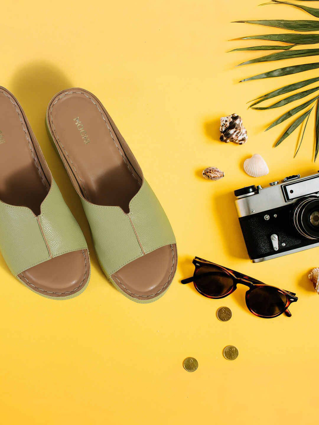 Mochi Women Embellished Block Mules