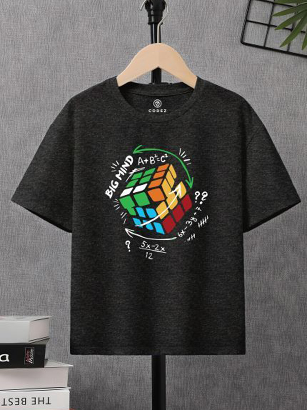 CODEZ Boys Graphic Printed Regular Fit Round Neck T-shirt