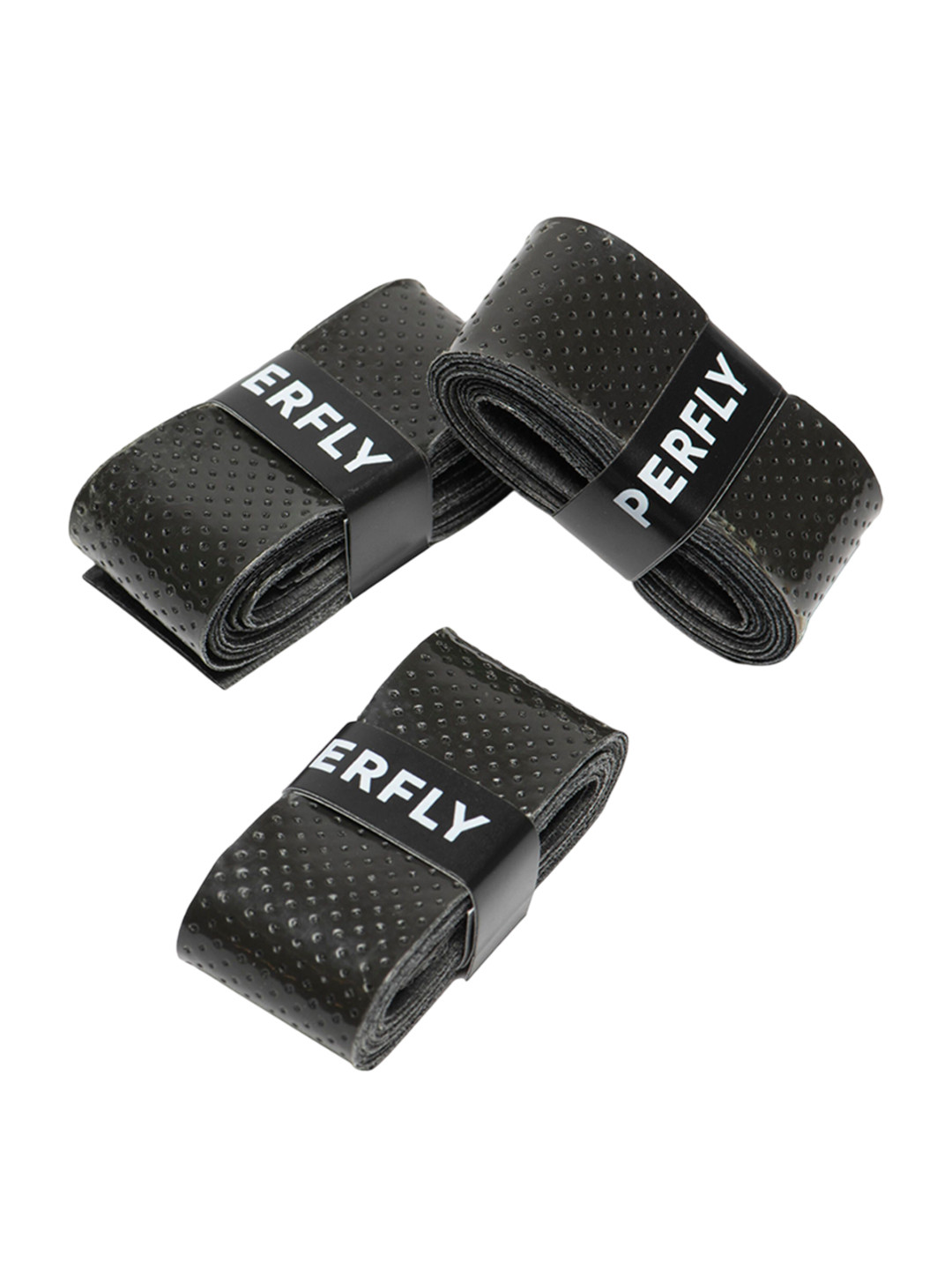 Decathlon Perfly Pack Of 3 Squash Tacky Overgrip Workout Accessories