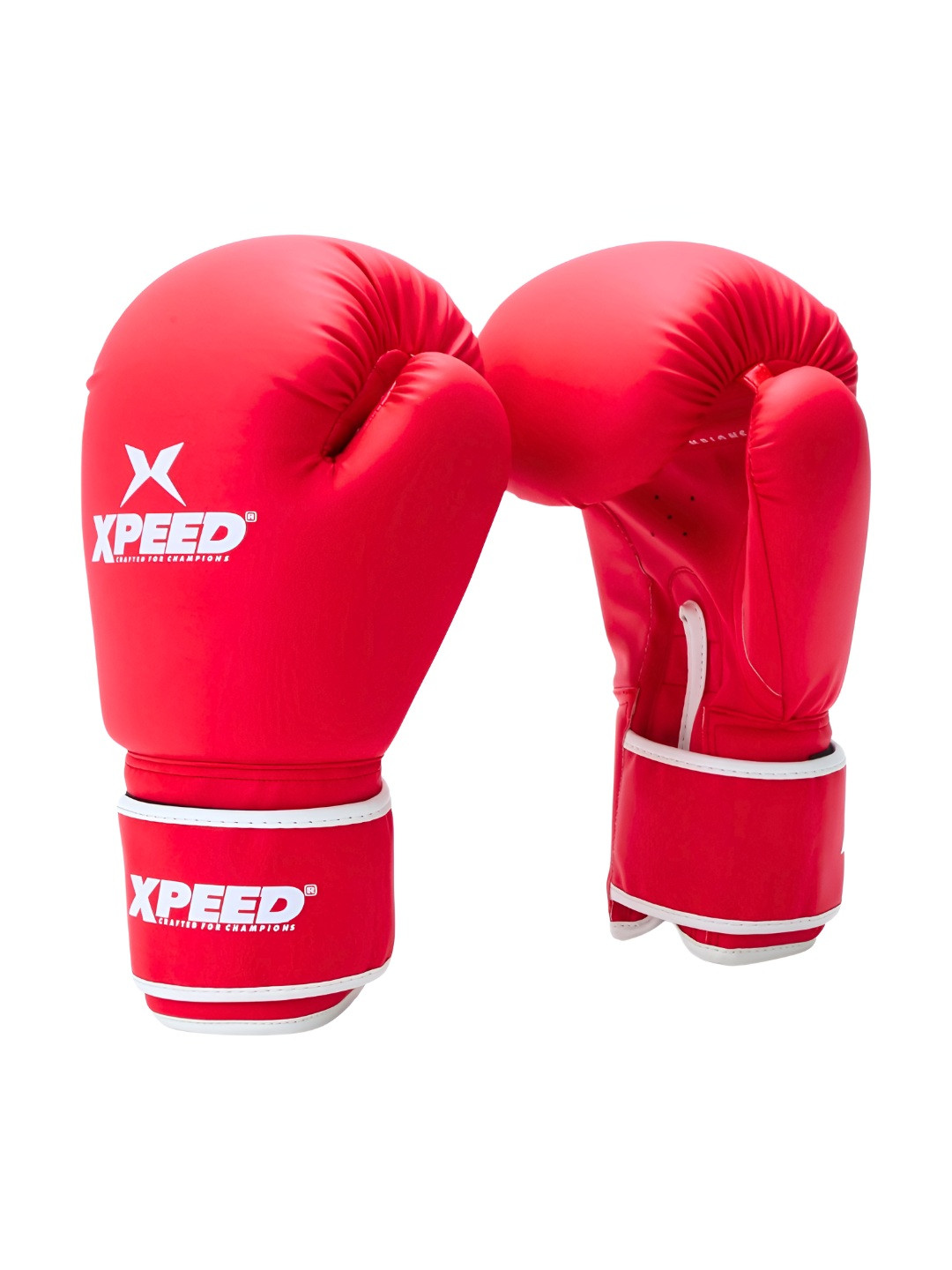 XPEED Red Printed Boxing Gloves