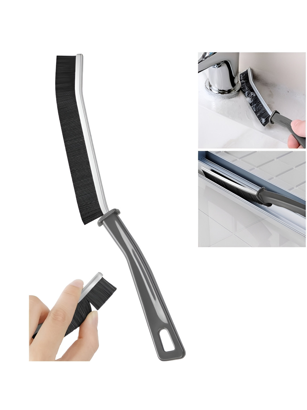 upkaranwale Black & Grey Gap Cleaning Brush