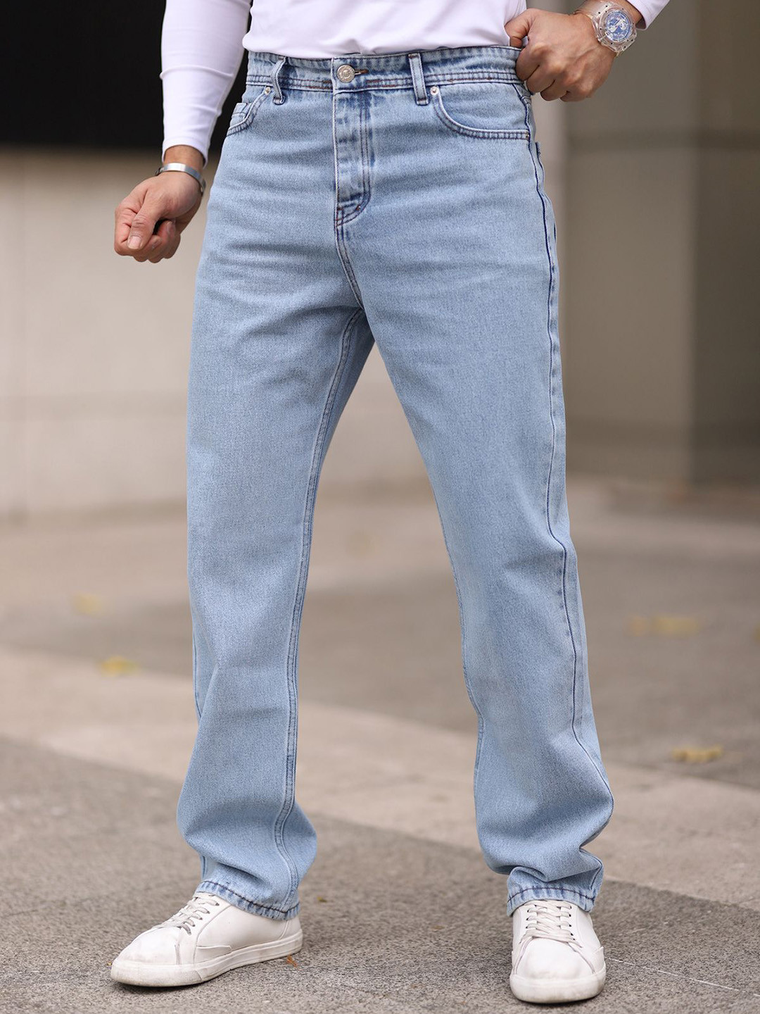 Trendyol Men Regular Fit Mid-Rise Cotton Jeans