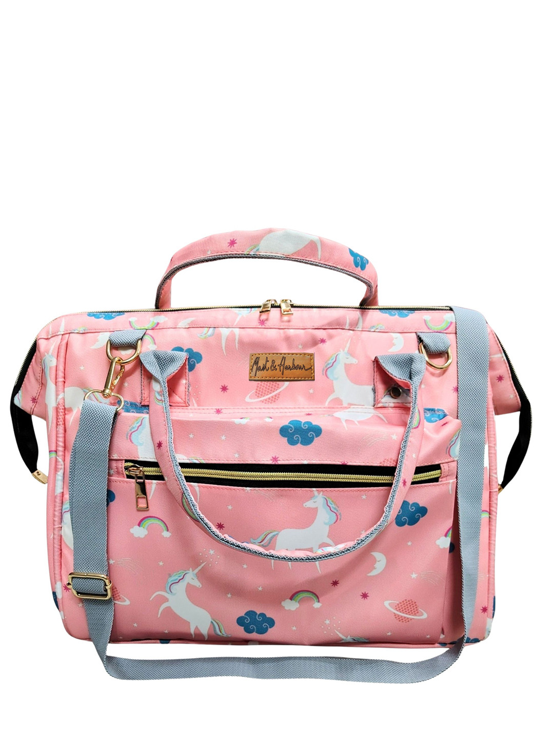 Mast & Harbour Insulated Bottle Pockets Diaper Bags