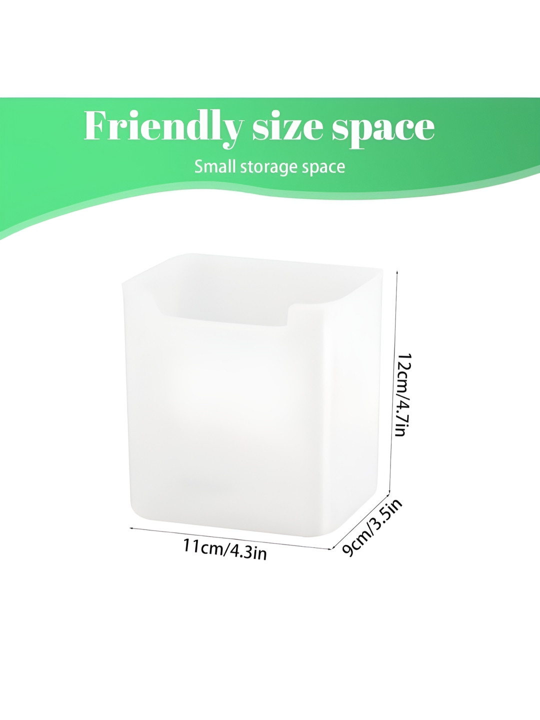 Tex-Ro Transparent Plastic Refrigerator Safe 6 Piece Flip Top Fridge Container