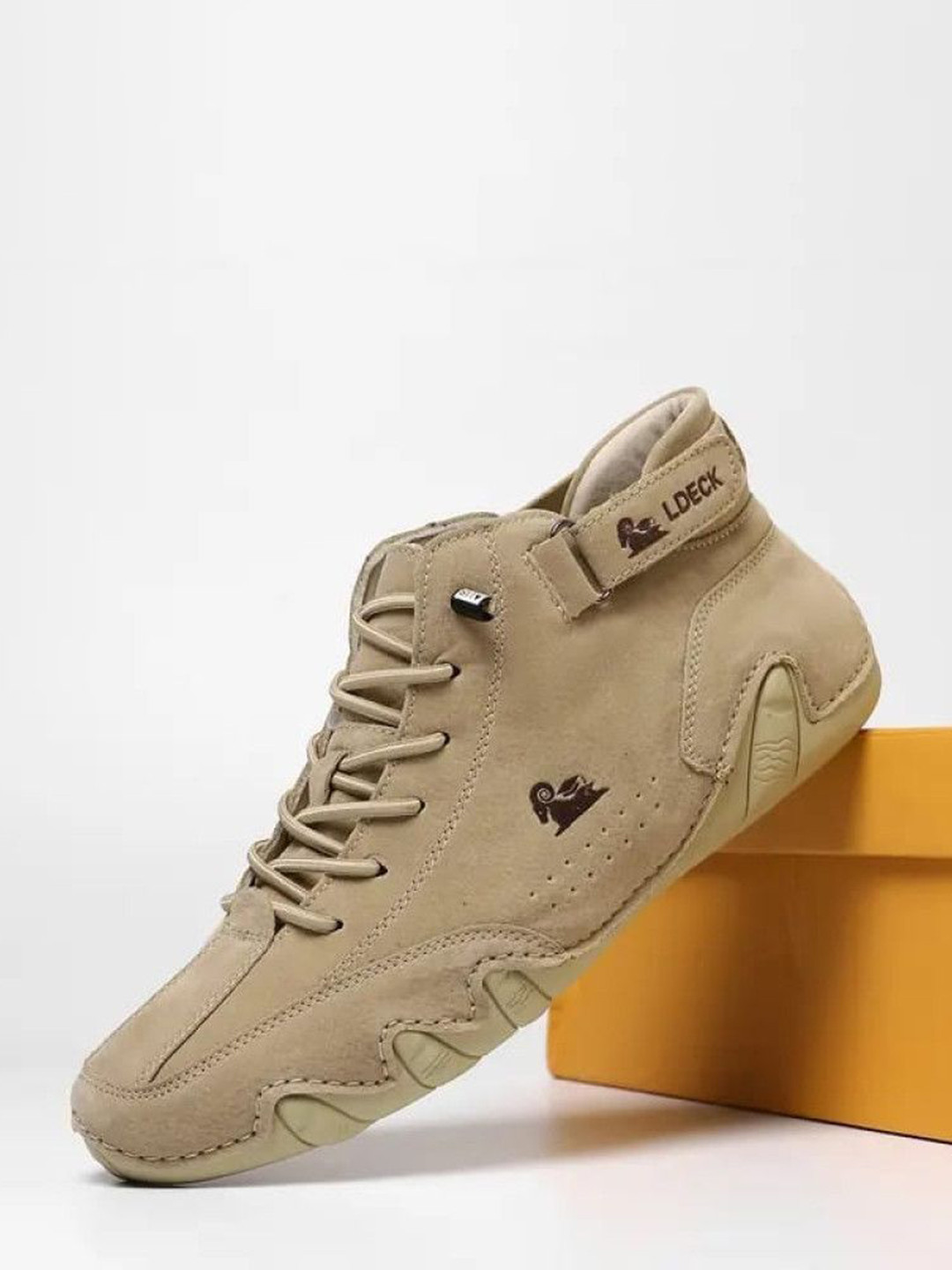 Valin Fox Men High-Top Sneakers