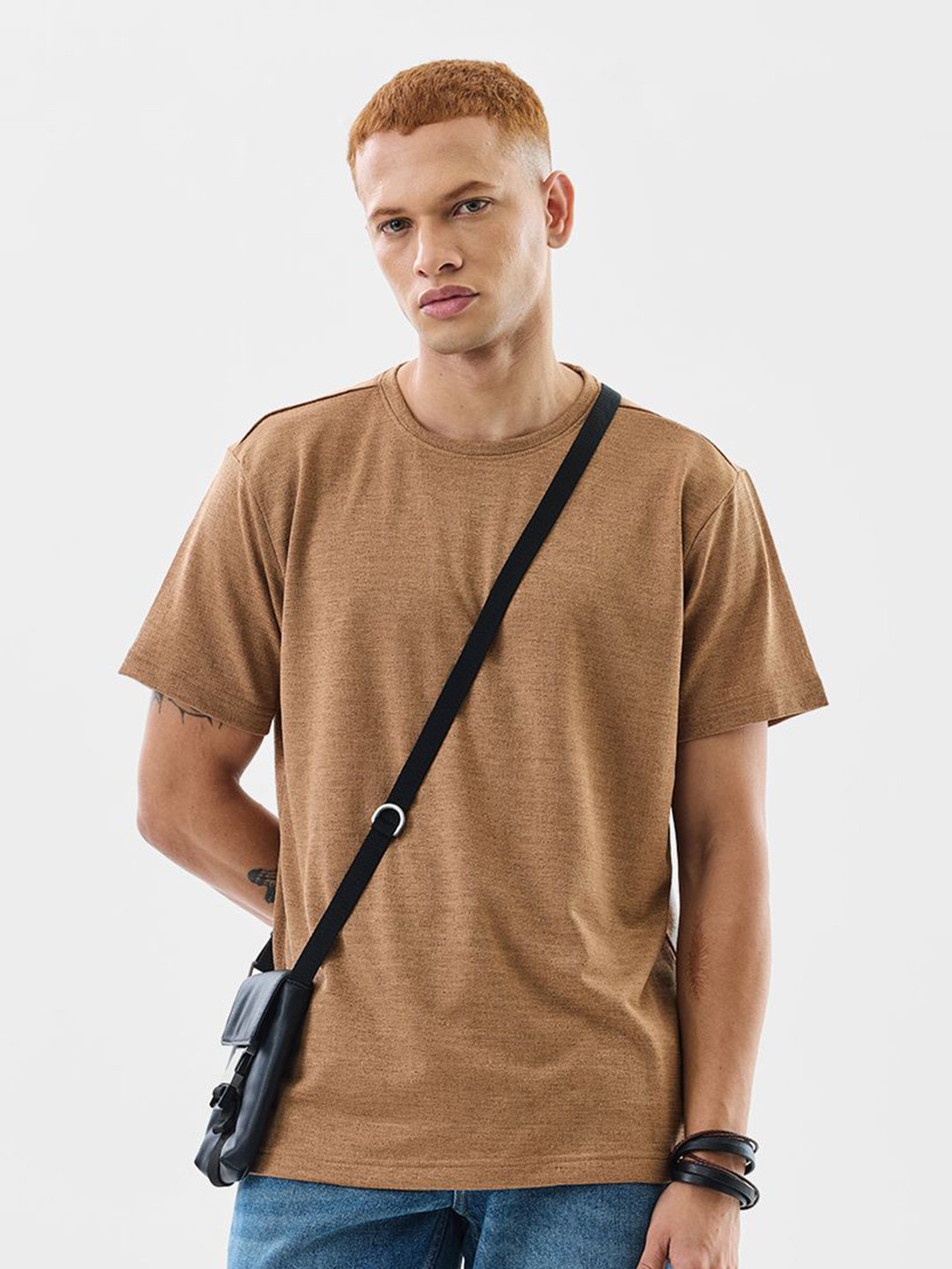 Snitch Short Sleeves Slim Fit T-shirt