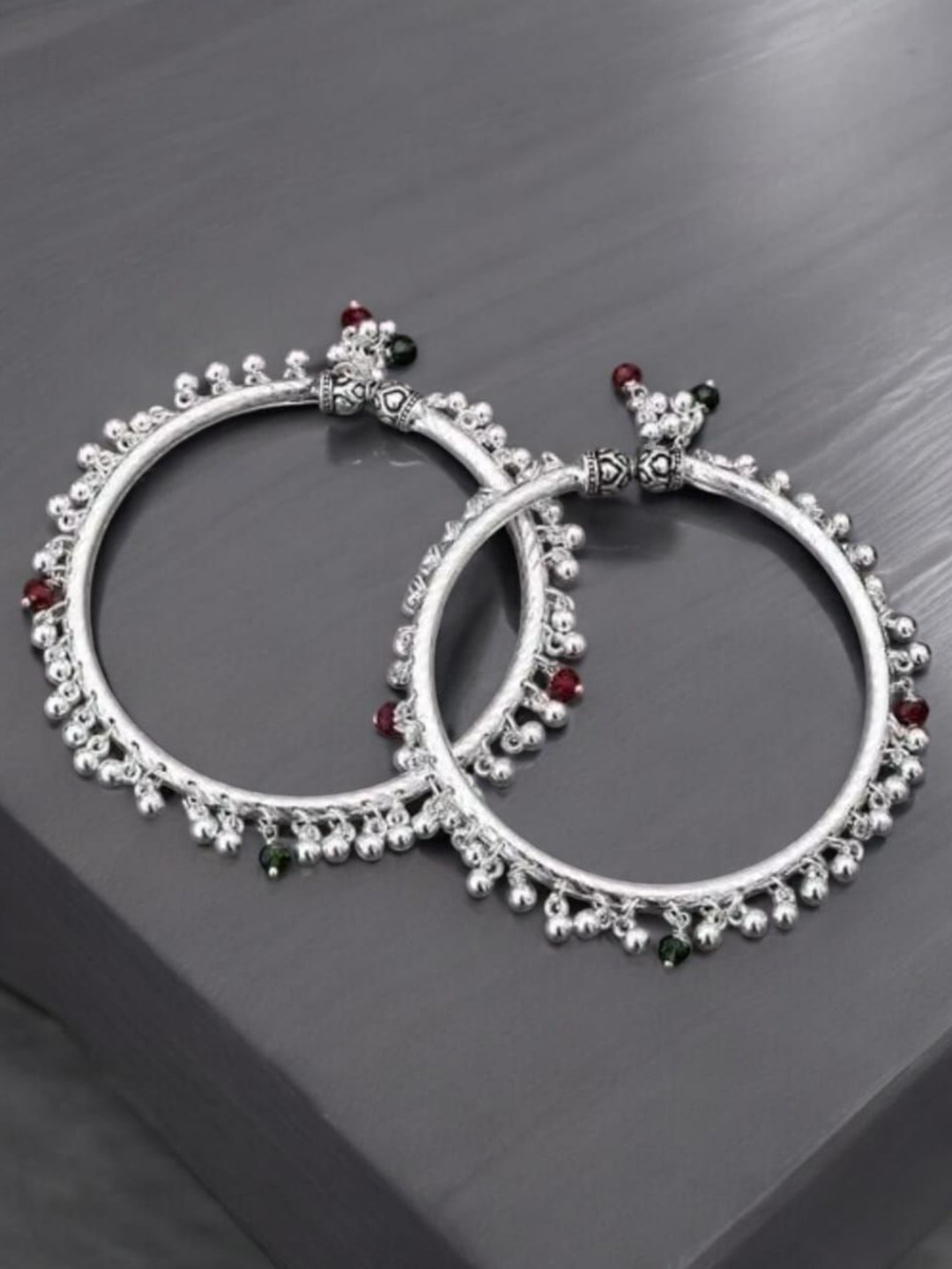 Jaynen Ghooghari Artificial Beads Kada Payal Anklet