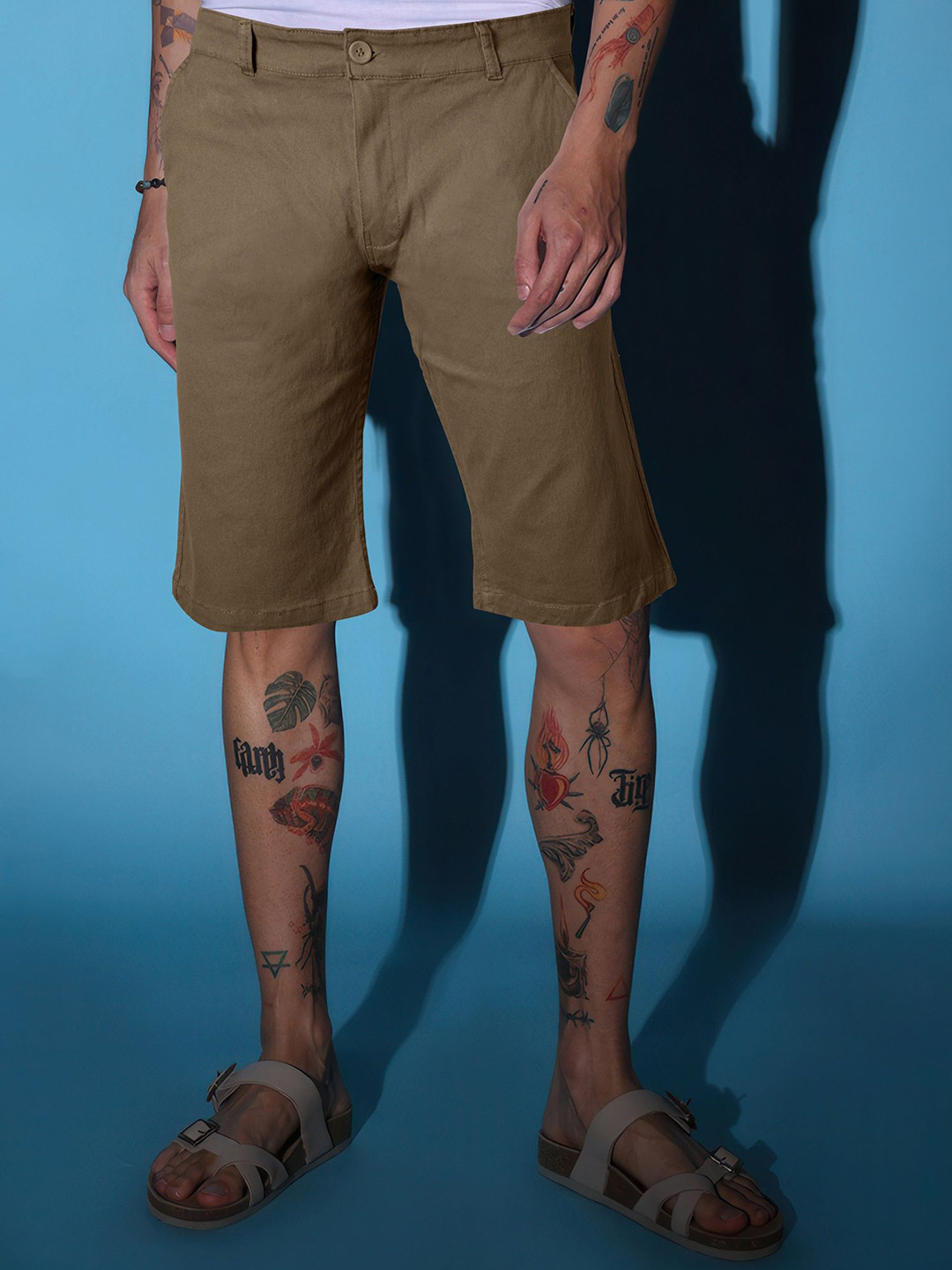 Jb Just BLACK Men Regular Fit Knee Length Outdoor Shorts