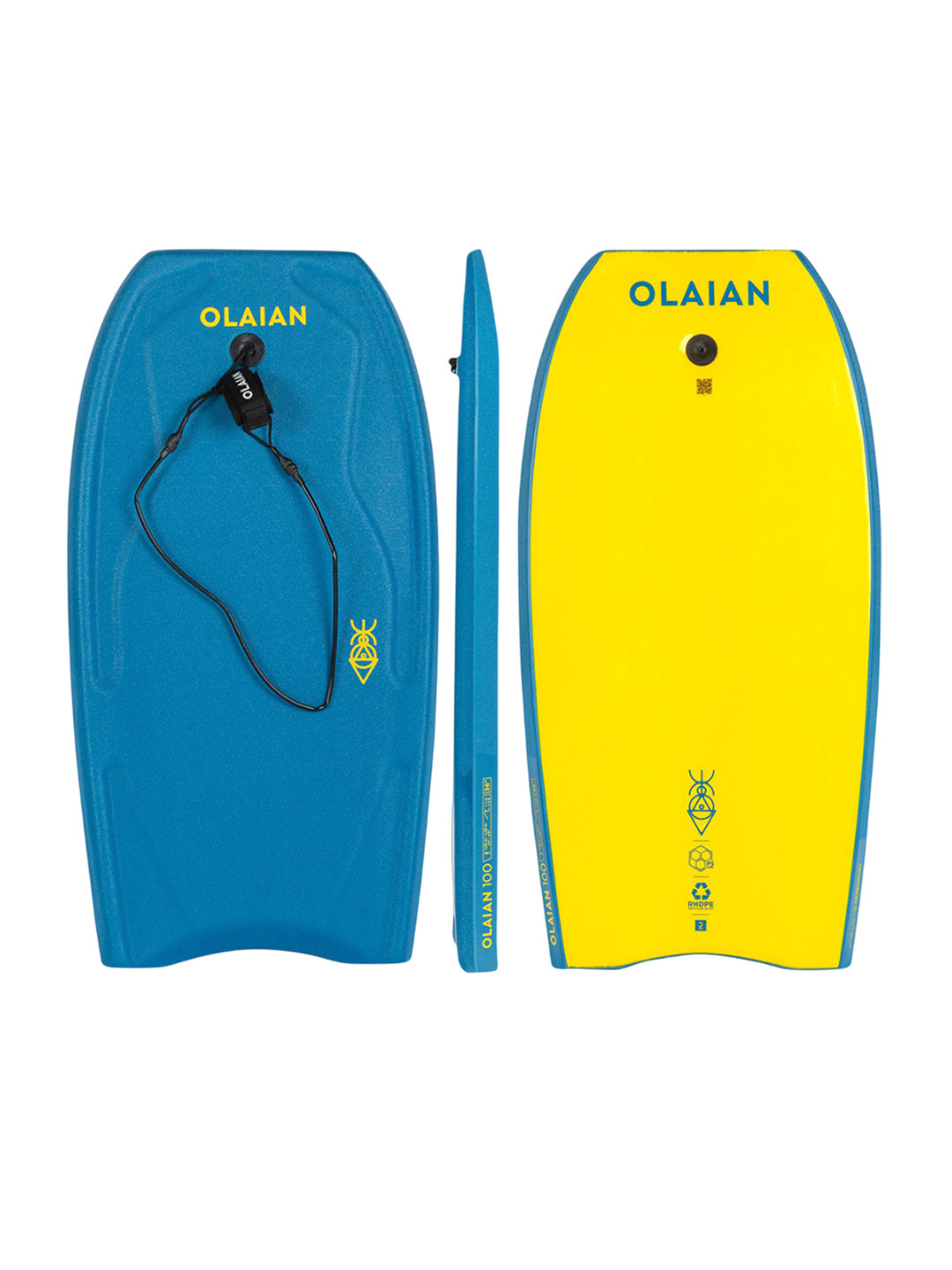 Decathlon Olaian Kids Blue Surfing Bodyboard