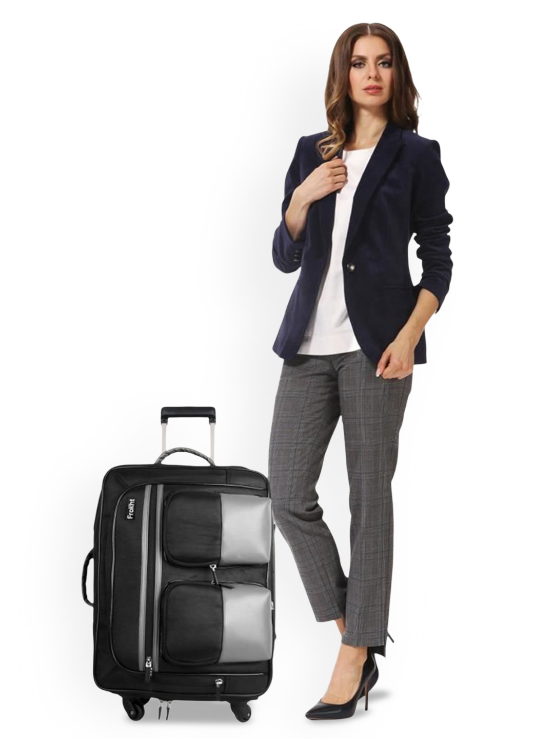 Frokht Hard Sided Trolley Suitcase