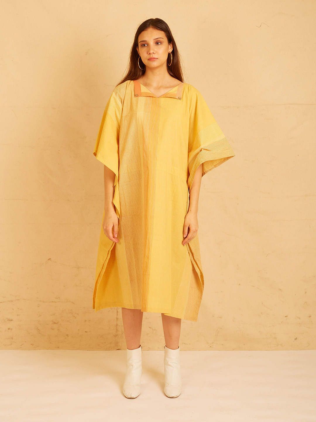 Banana Labs Women Colourblocked Kafatan Dress