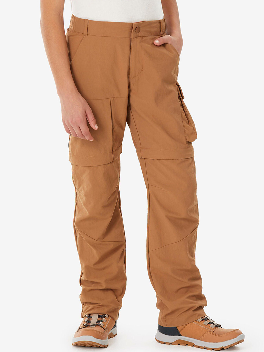 Decathlon Quechua Boys Modular Hiking Trousers 7-15 Years
