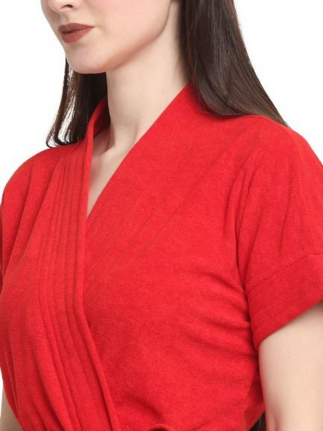 Aura Shawl Collar Knee Length BathRobe