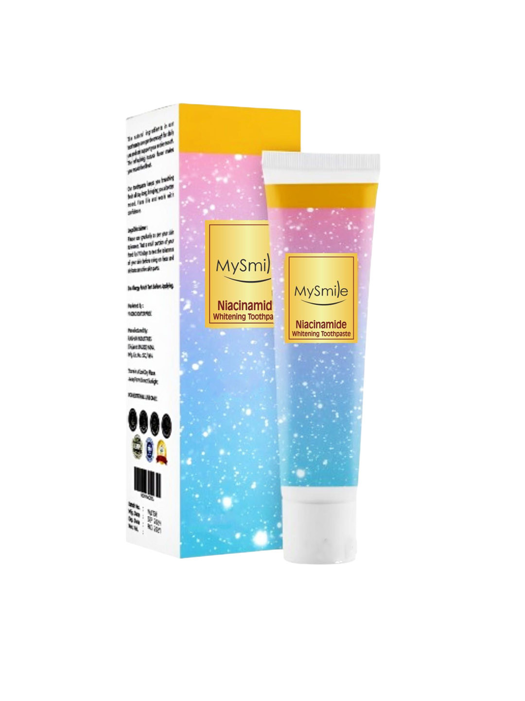 MySmile Niacinamide Whitening Toothpaste - 100 g