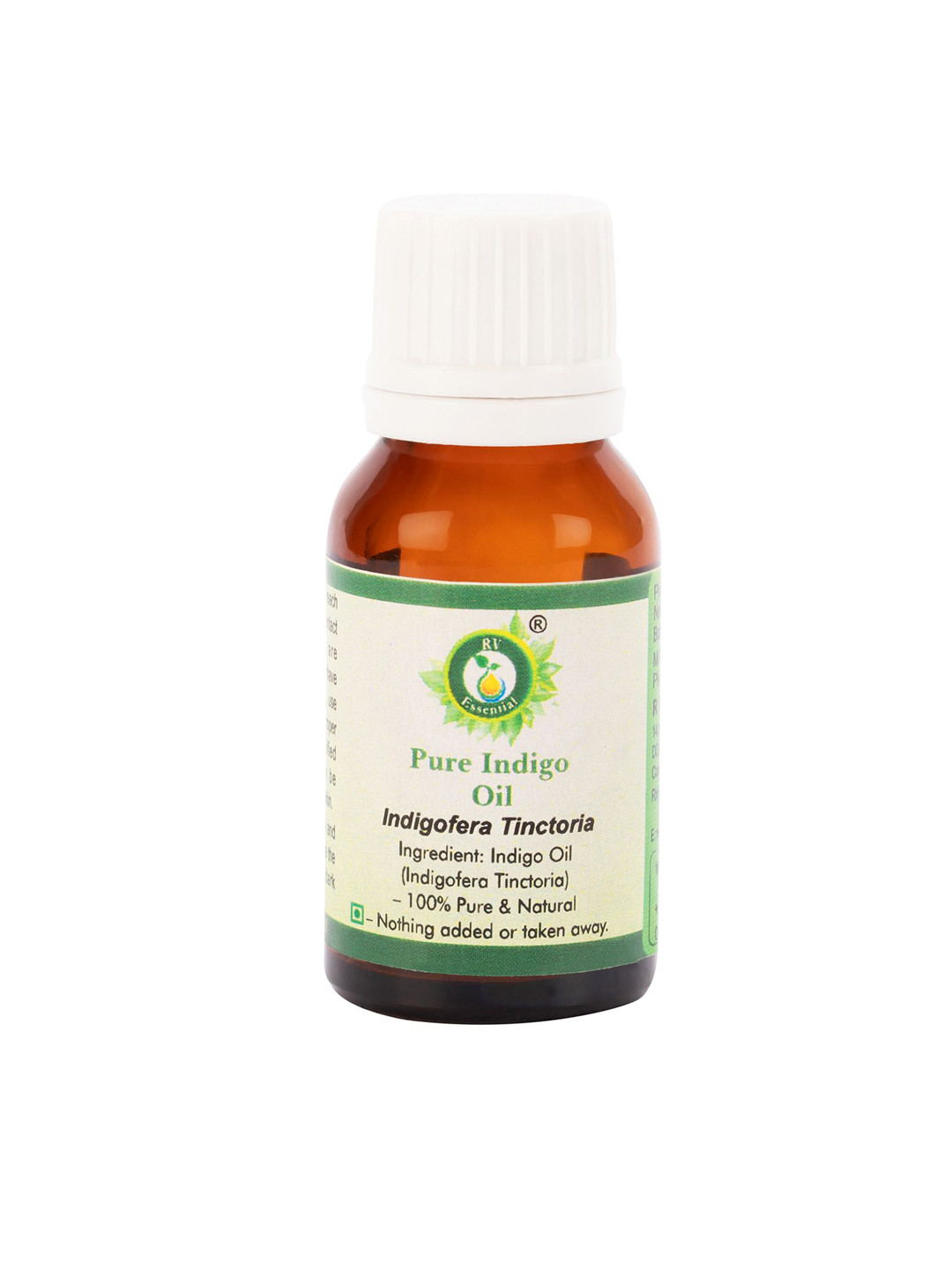 R V Essential Pure Alcohol Free Indigo Oil - 15 ml