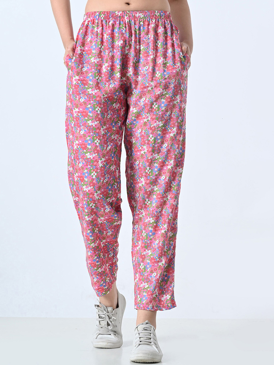 BAESD Women Printed Regular Lounge Pants
