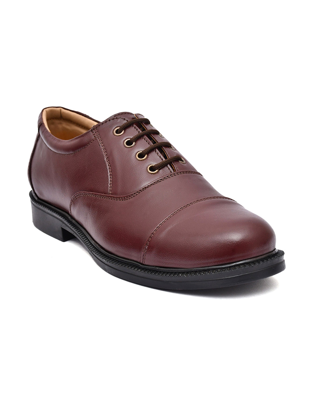 PILLAA Men Leather Oxford Antibacterial Lace Up Derbys Casual Shoes