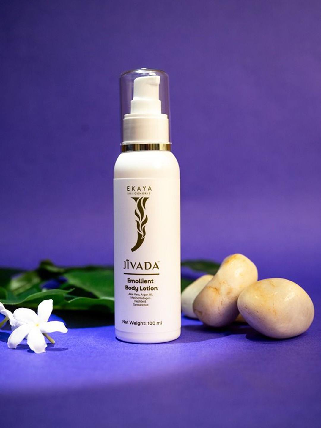 Jivada Emollient Body Lotion With Aloe Vera - 100 ml