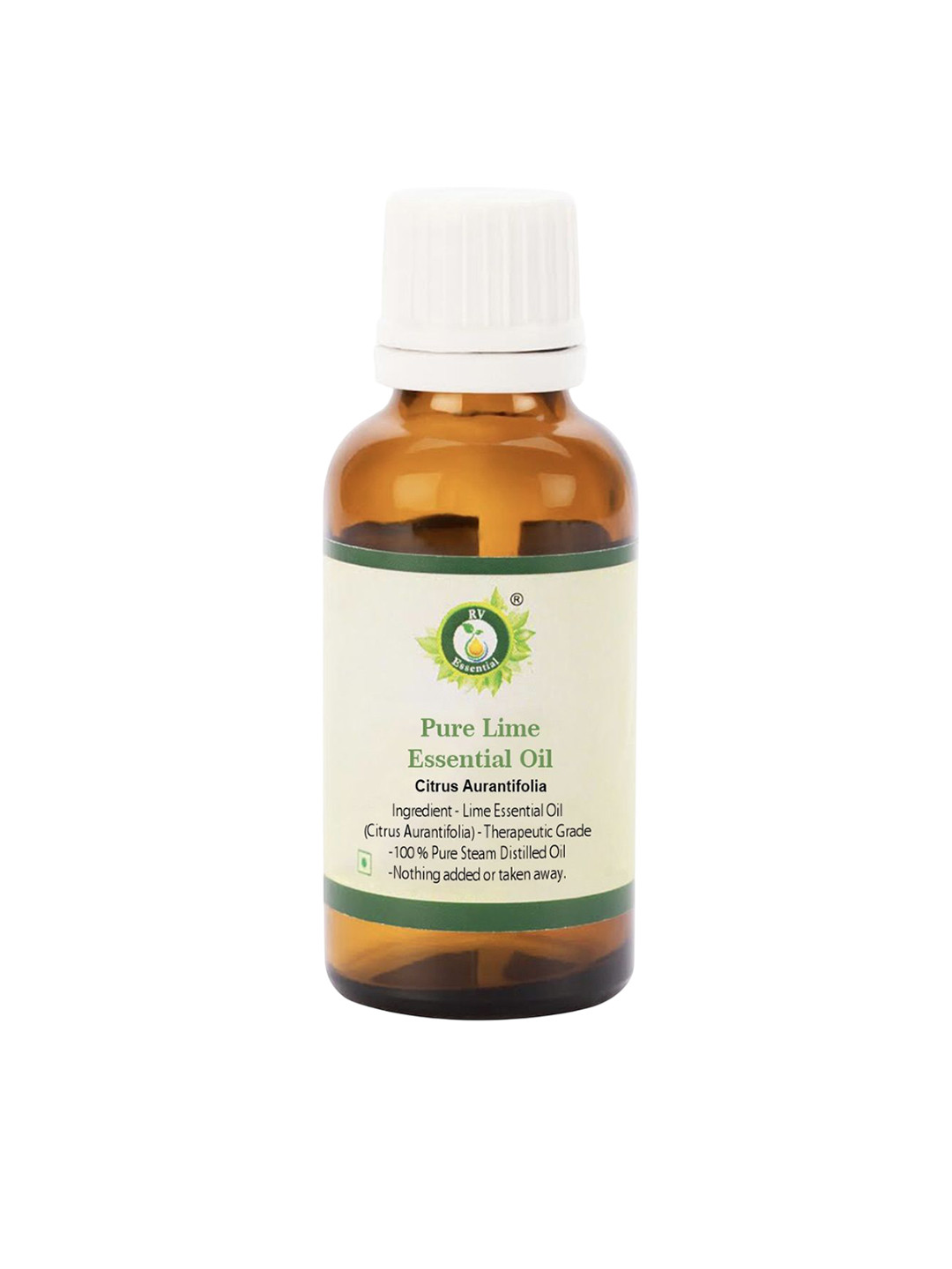 R V Essential Pure Lime Alcohol Free Essential Oil - 30 ml
