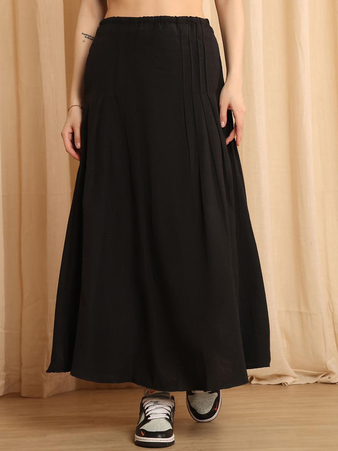 NEUDIS Cottan A-Line Maxi Skirt