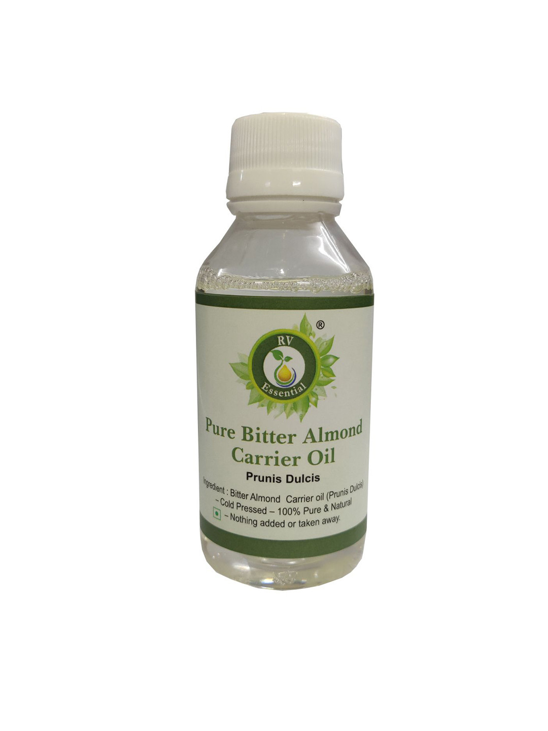 R V Essential Pure Bitter Almond Carrier Oil - 100 ml
