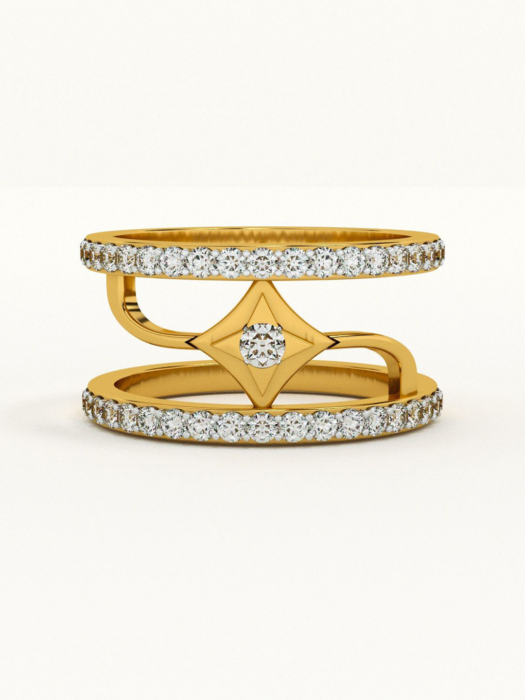 PALMONAS 925 Sterling Silver Verve 925 Sterling Silver Signature Ring