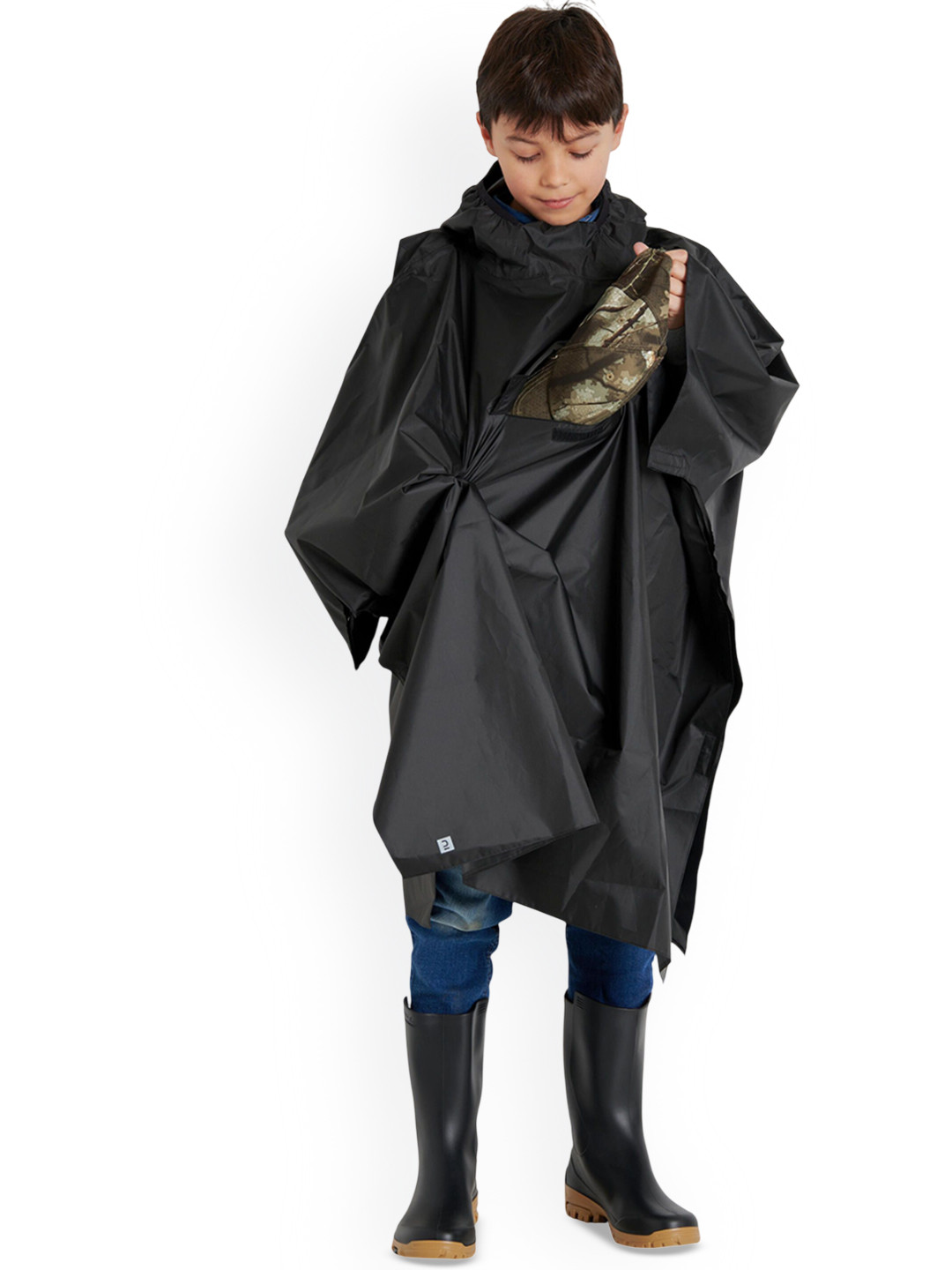 Decathlon SOLOGNAC - Kids Waterproof Rain Poncho