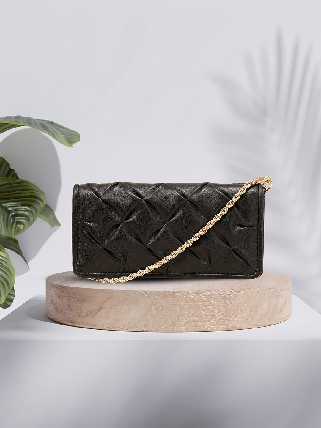 Hidelle Valeria Textured Purse Clutch