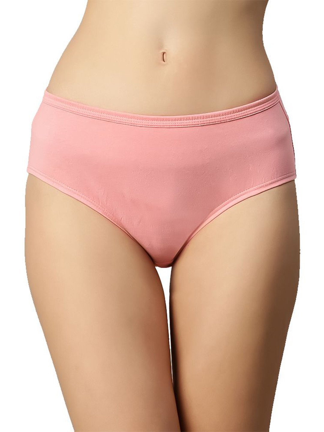 FASO Mid-Rise Breathable Hipster Brief - FW206-STRAWBERRY ICE,ROSE QUARTZ-XXL-Rose
