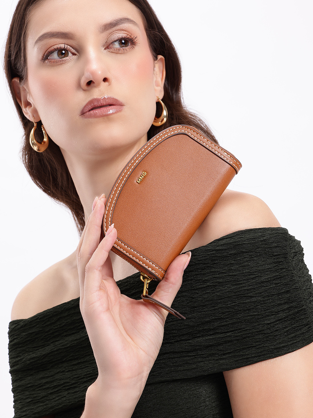 MANGO Women Zip Around Wallet