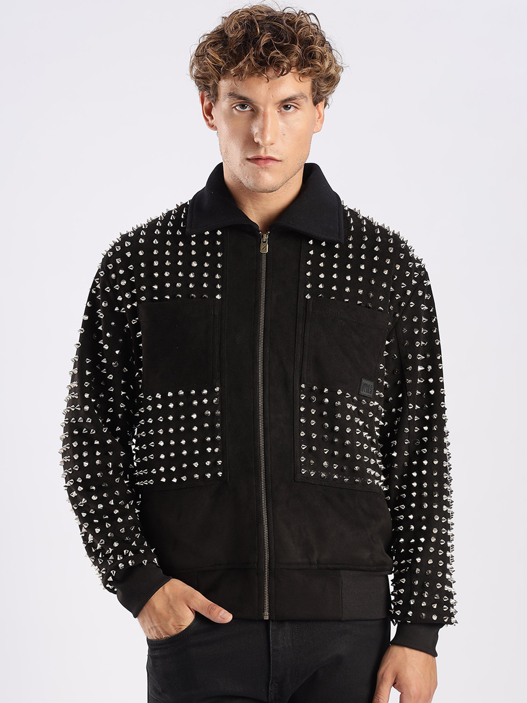 Overlays Men Satin Tailored Jacket