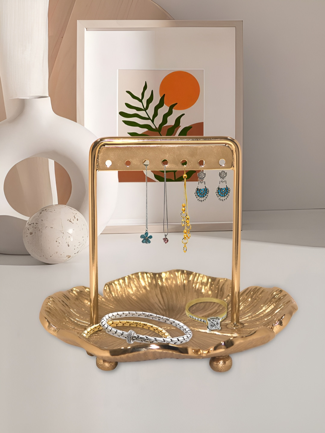 Metalsmith Gold-Toned Super Strong Living Room Jewellery Organiser