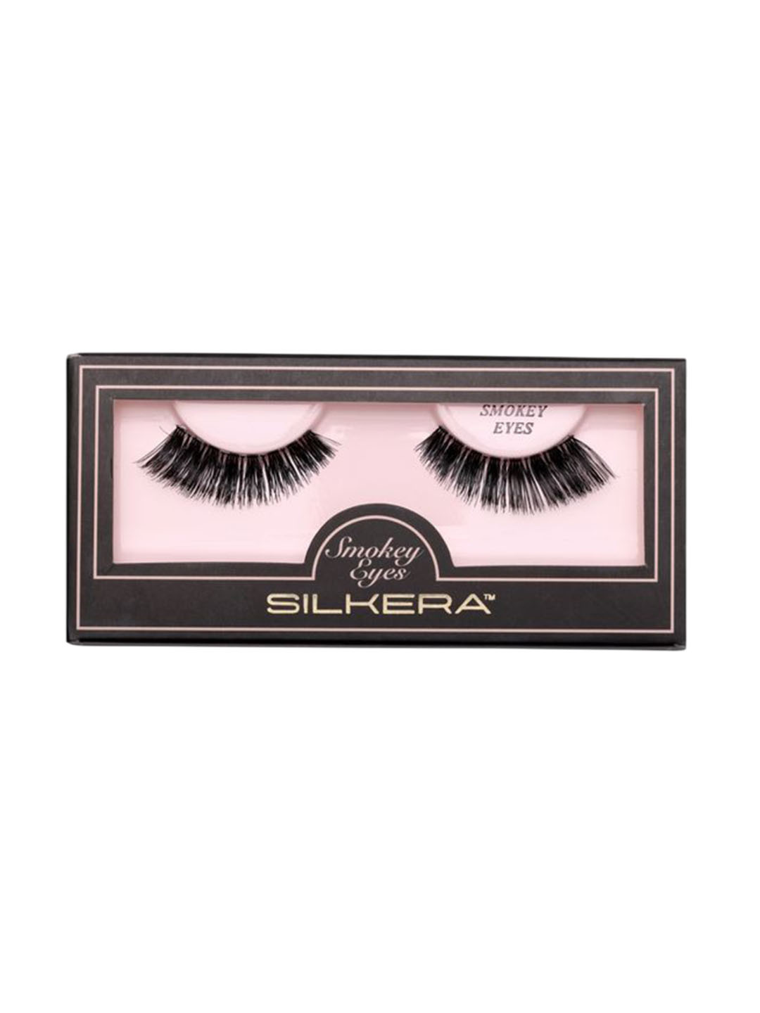 SILKERA Human Hair Smokey Eyes False Eyelashes