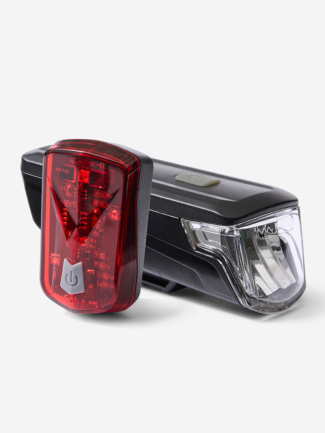Decathlon Front Rear Usb Bike Light Kit