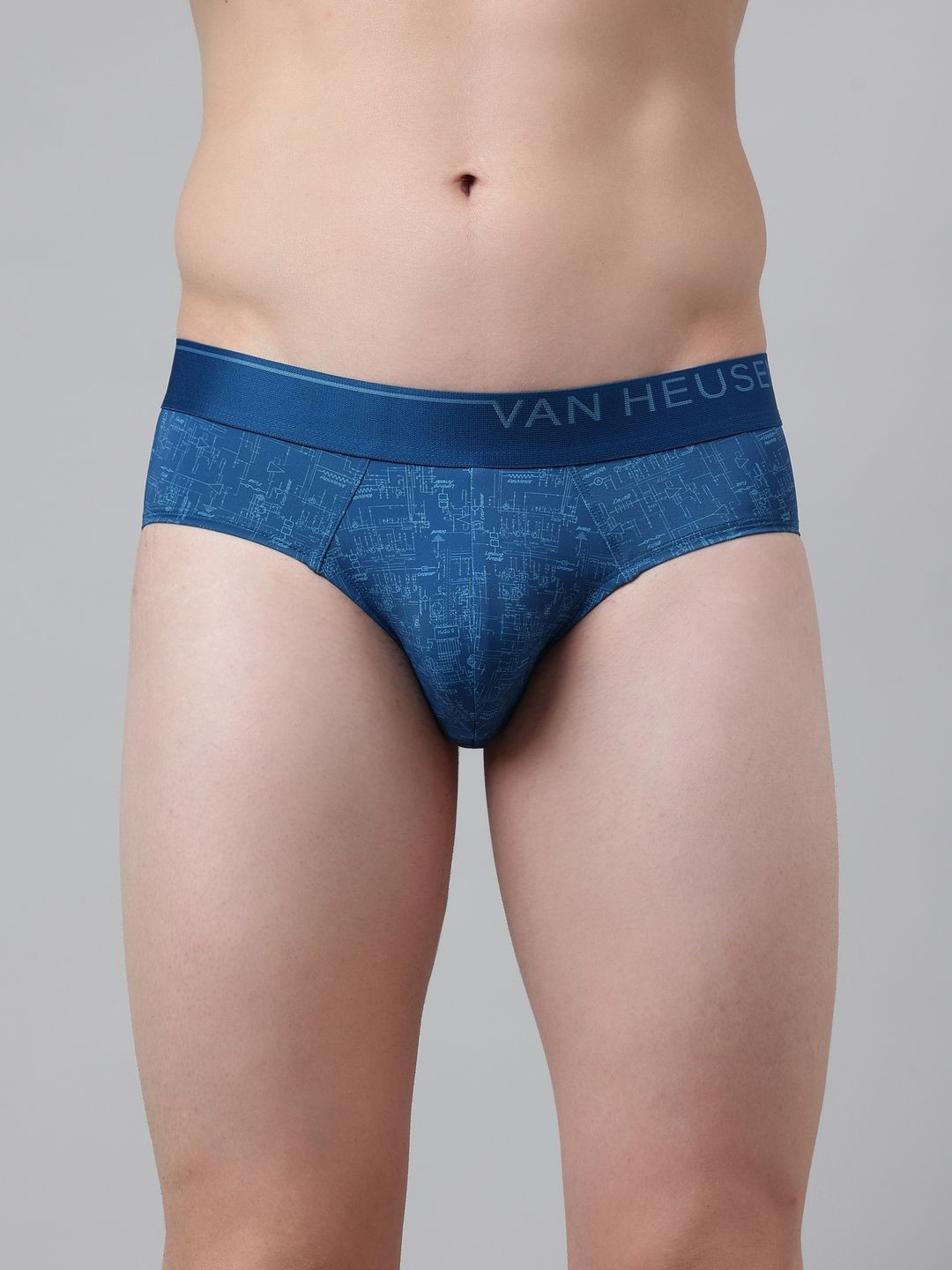 Van Heusen Innerwear 4 Way Stretch Body Defining Fit Boxer-Style Brief -IHIQBRS1SP233000
