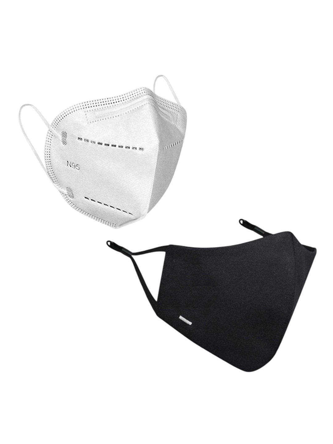 MASQ Unisex Pack Of 2 4 Layered Protection Anti Pollution Disposable Outdoor Masks