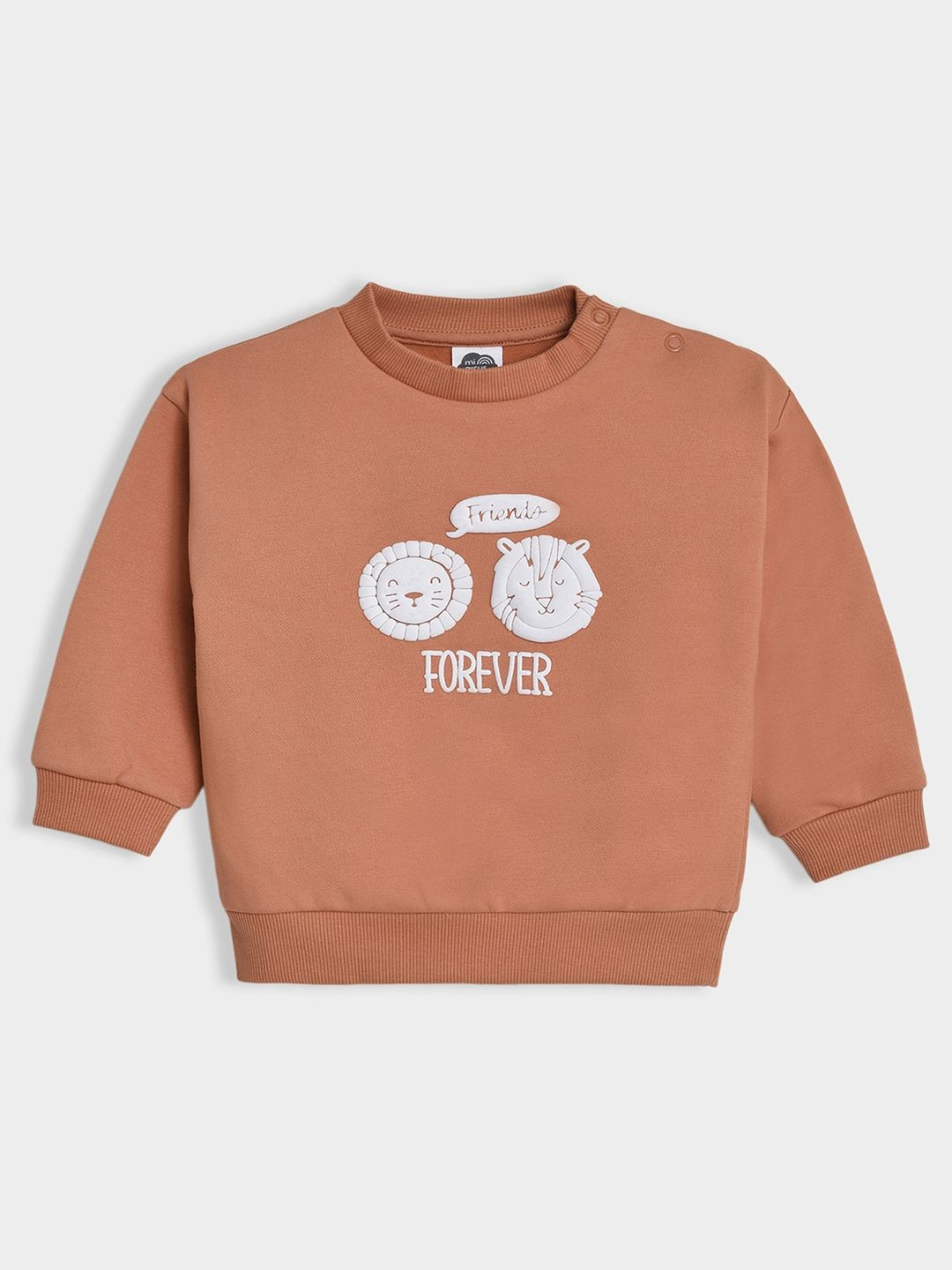 MiArcus Kids Friends Forever Puff Print Sweatshirt