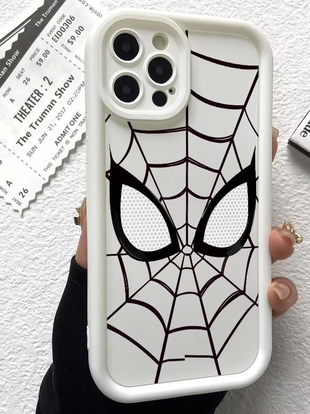 CASE CREATION Cartoon Characters Printed iPhone Xs Bumper Case Mobile Accessories