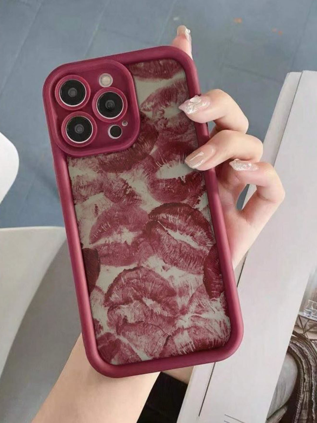 CASE CREATION Abstract Printed iPhone X Bumper Case Mobile Accessories